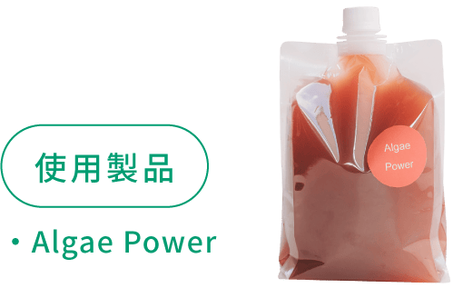 使用製品　アルジパワー